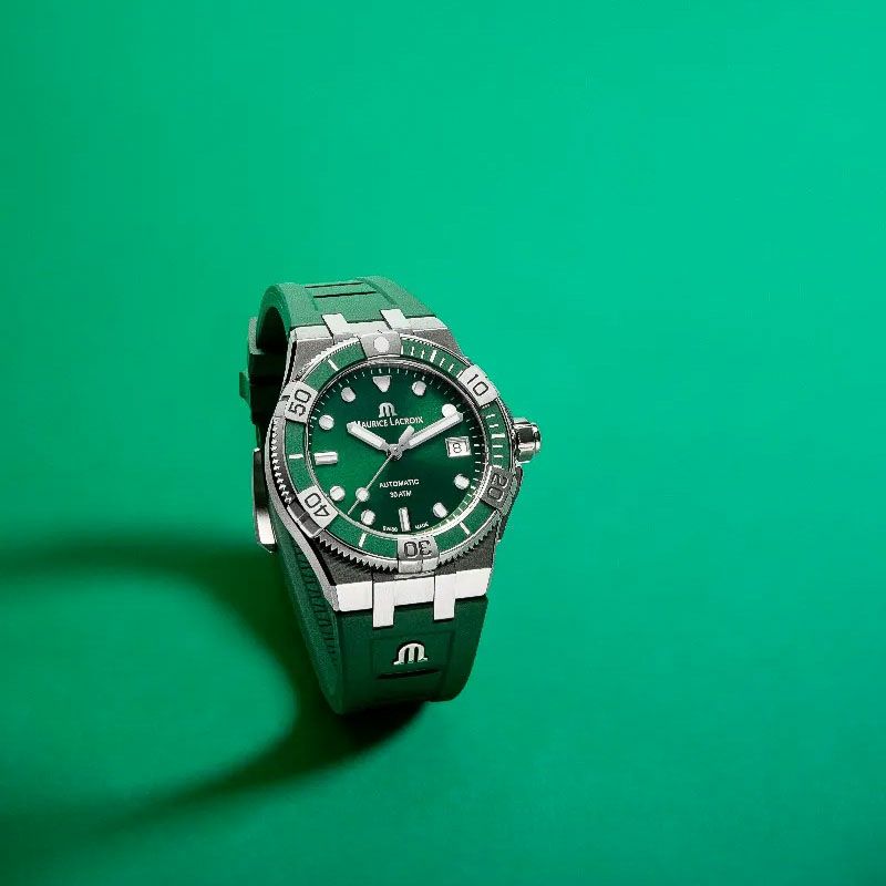 MAURICE LACROIX AIKON Venturer 38 mm Strap Set モーリス・ラクロア アイコン ベンチュラ― 38 mm ストラップセット AI6057-SSL5F-630-D