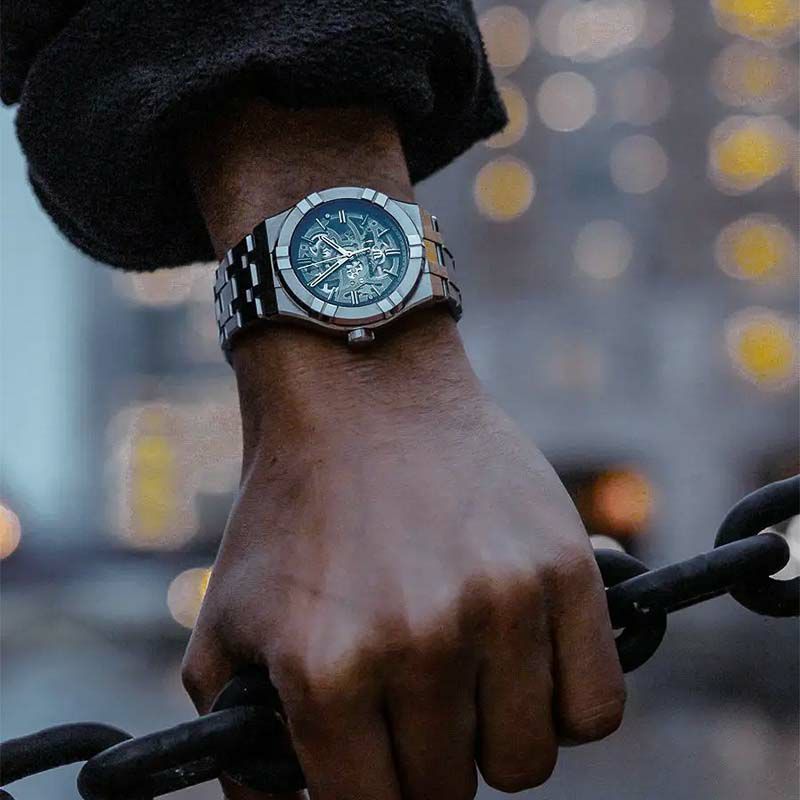 MAURICE LACROIX AIKON AUTOMATIC SKELETON 39 mm モーリス・ラクロア  