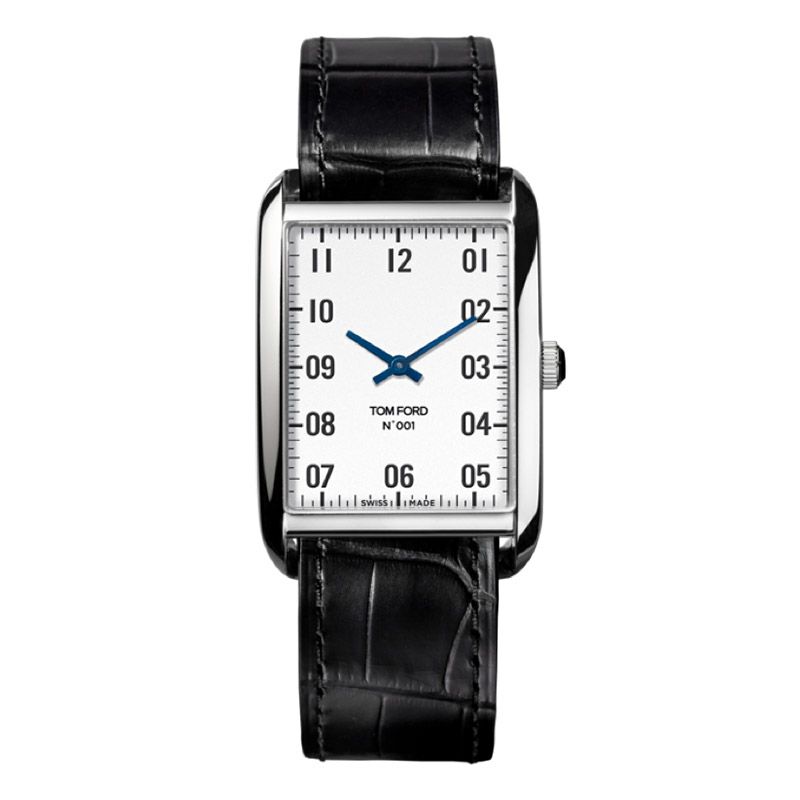 TOM FORD N.001 POLISHED SS CASE WITH WHITE DIAL トム フォード N.001 ポリッシュド SS ケース  ウィズ ホワイト ダイヤル TF0120185287｜正規取り扱いブランド｜時計・腕時計の通販サイトBEST ISHIDA（正規・中古販売店）