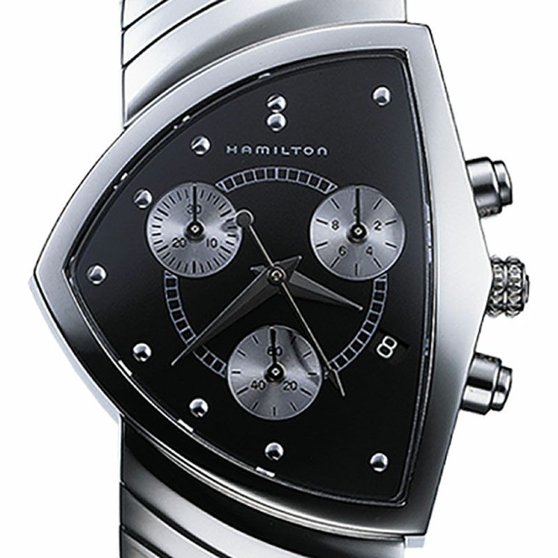 HAMILTON VENTURA CHRONO QUARTZ ハミルトン ベンチュラ クロノクォーツ H24412732