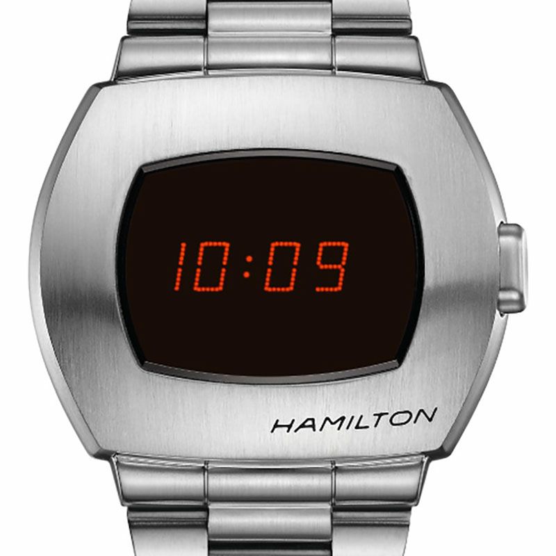 ギャラ付きですHamilton ハミルトン PSR 腕時計 デジタル