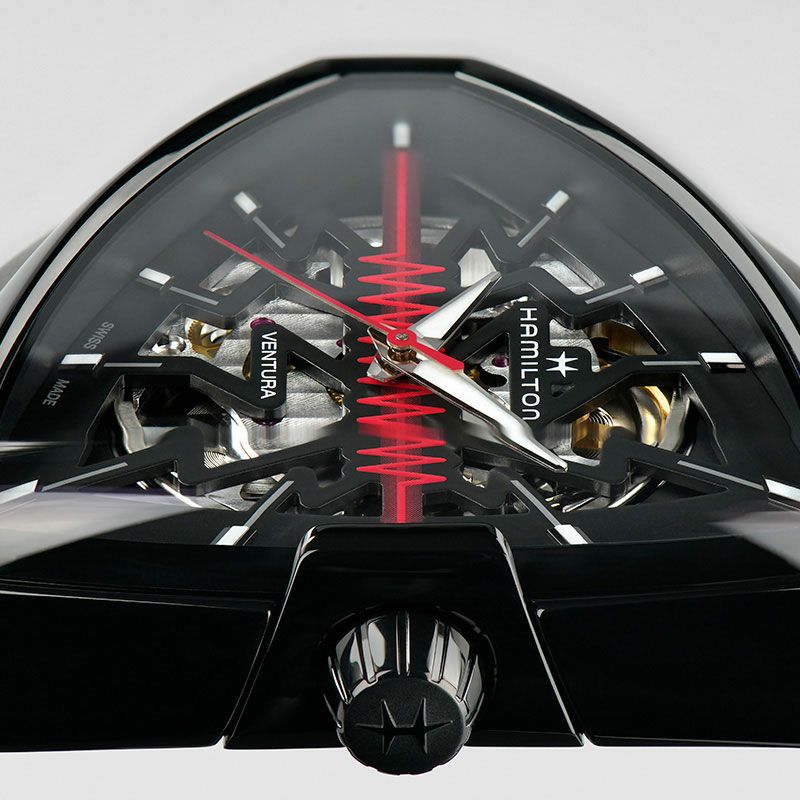 ハミルトン 公式 腕時計 HAMILTON Ventura  ベンチュラ  クオーツ クォーツ 32.30MM ステンレススチールブレス ブラック × イエローゴールド H24301131 メンズ腕時計 男性 正規品 ブランド