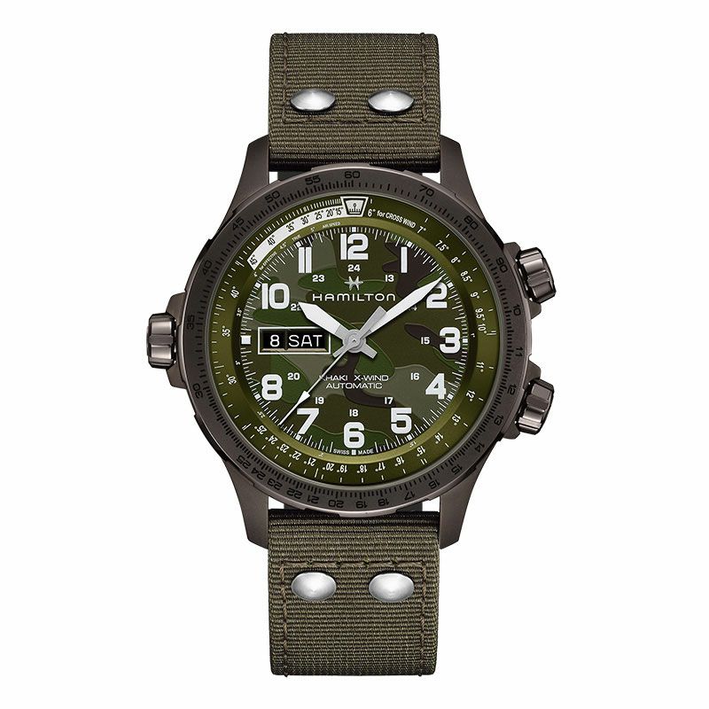 HAMILTON KHAKI AVIATION X-WIND AUTO ハミルトン カーキ  