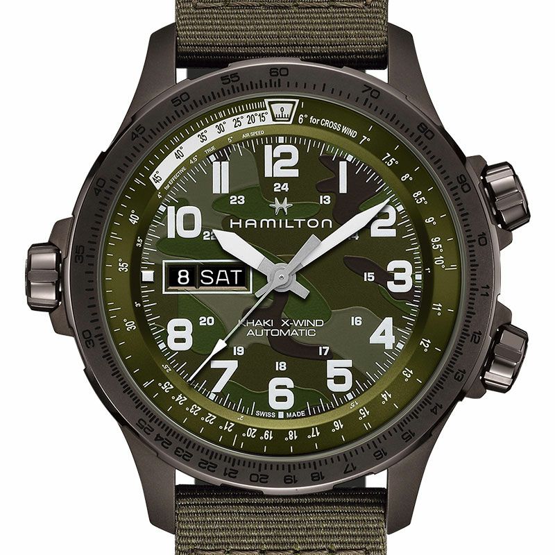 HAMILTON KHAKI AVIATION X-WIND AUTO ハミルトン カーキ  