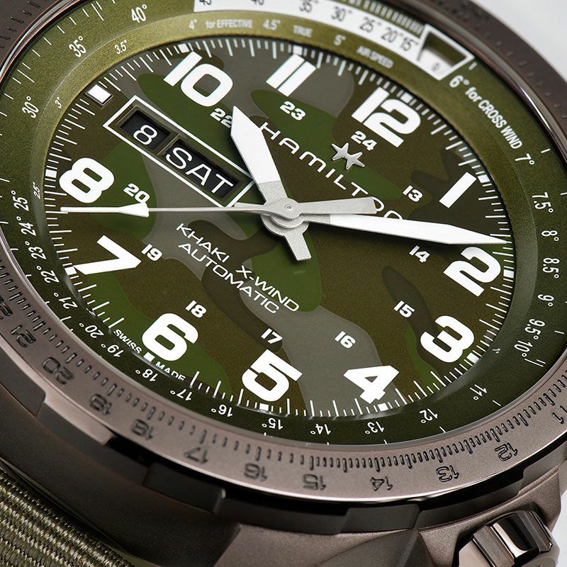 HAMILTON KHAKI AVIATION X-WIND AUTO ハミルトン カーキ  