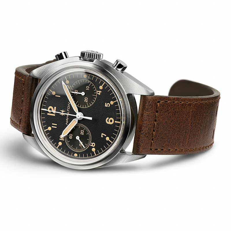 HAMILTON KHAKI AVIATION PIONEER MECHANICAL CHRONO ハミルトン  