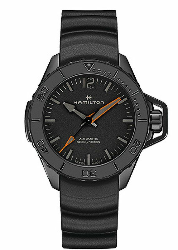 HAMILTON ハミルトン オープンウォーター H778450ブラック HAMILTON（ハミルトン） 腕時計 腕時計 Khaki Navy （カーキ ネイビー