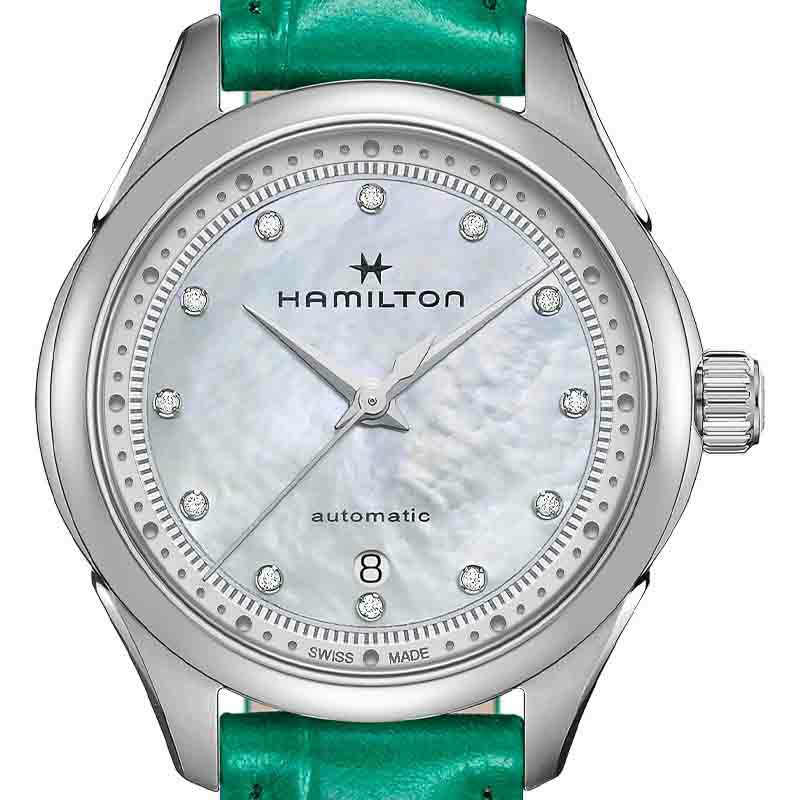 11,046円【電池交換済】HAMILTON ハミルトン 腕時計 ジャズマスター レディ