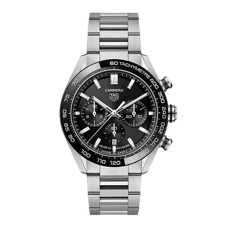 TAG HEUER CARRERA CALIBRE HEUER 02 SPORTS CHRONOGRAPH タグ  