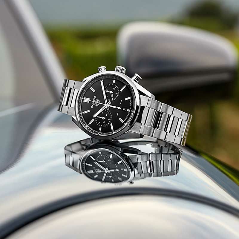 TAG HEUER CARRERA CALIBRE HEUER 02 CHRONOGRAPH タグ・ホイヤー  