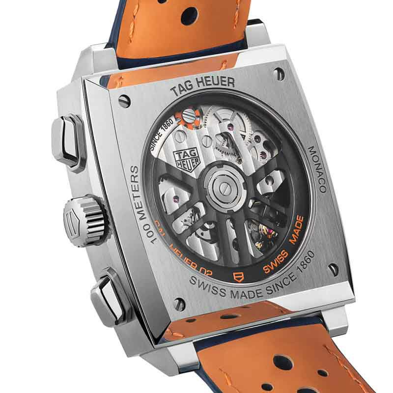 TAG HEUER MONACO CALIBRE HEUER 02 GULF SPECIAL EDITION タグ・ホイヤー モナコ キャリバー ホイヤー02 ガルフ スペシャルエディション CBL2115.FC6494