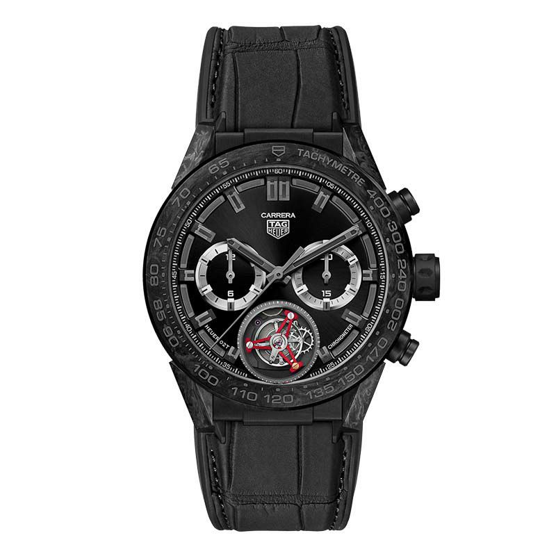 TAG HEUER CARRERA CALIBRE HEUER 02T TOURBILLON CHRONOGRAPH JAPAN 