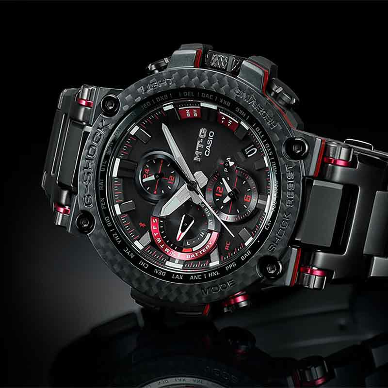 【正規購入品】G-SHOCK MT-G MTG-B1000D-1AJF【美品】 MT-G G-SHOCK MTG-B1000D-1AJF メンズ 腕時計 電波ソーラー Bluetooth