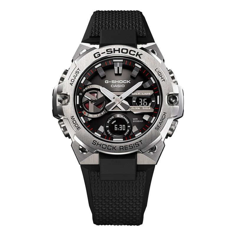 最新作得価新品同様 CASIO G-SHOCK G-STEEL 電波ソーラー腕時計 時計