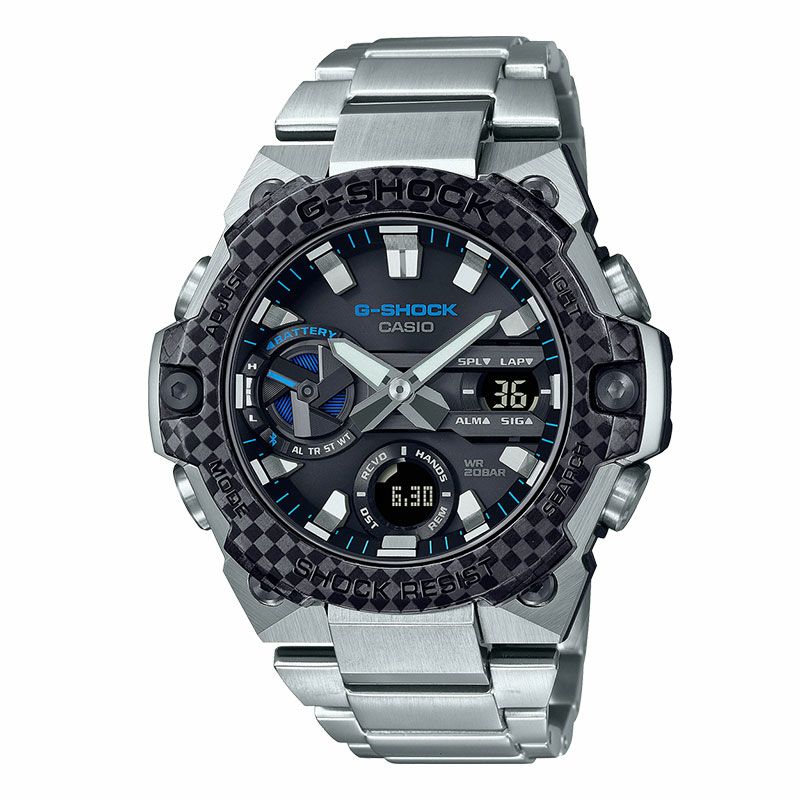 Amazon.com: Casio G-Shock GST-B400BD-1A2JF G-Steel Bluetooth Solar 