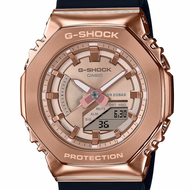 クイカシオ ＧショックG-SHOCK GM-S2100PG-4AJF G-SHOCK CASIO “G-SHOCK” GM-S2100PG-4AJF ピンク ステンレス