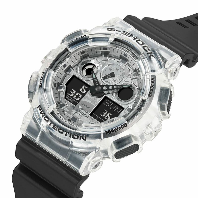 G shock ga 100 hotsell adjust hands