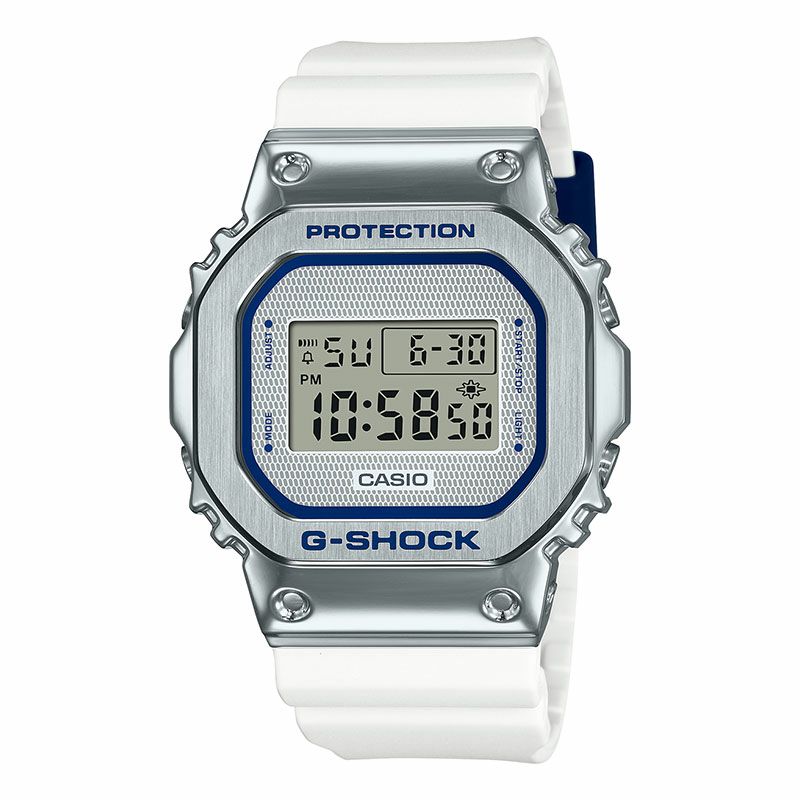 カシオジーショックG-SHOCKメンズデジタル腕時計ホワイトジム・ビーム5600付属品無し