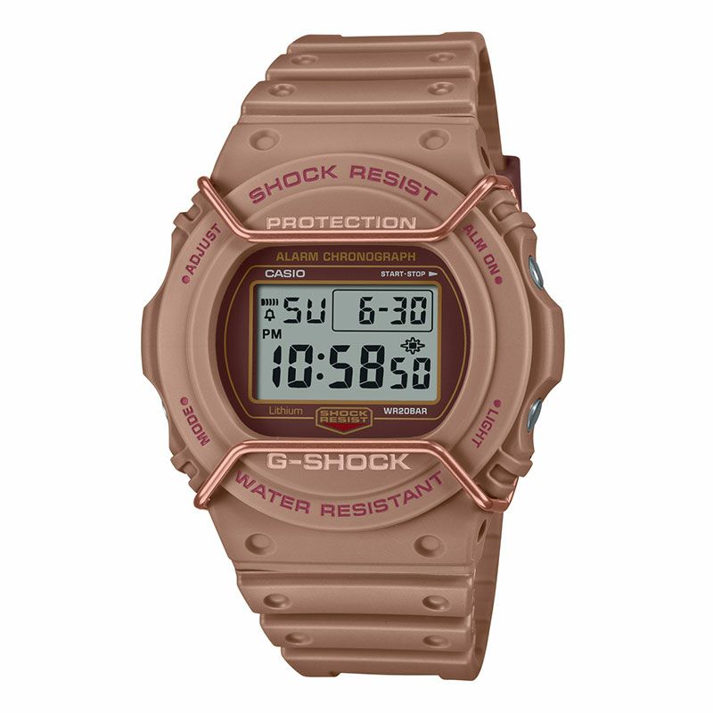 G shock outlet digital gold