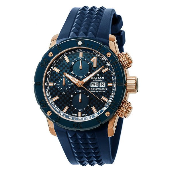 EDOX CHRONOFFSHORE-1 CHRONOGRAPH AUTOMATIC エドックス クロノ ...