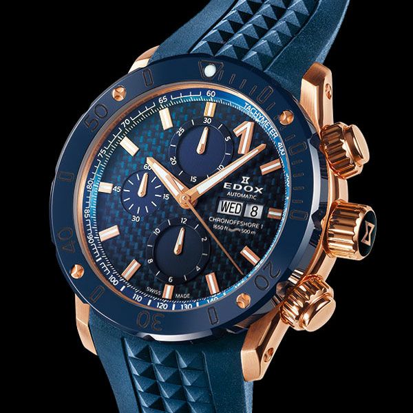 EDOX CHRONOFFSHORE-1 CHRONOGRAPH AUTOMATIC エドックス クロノ 