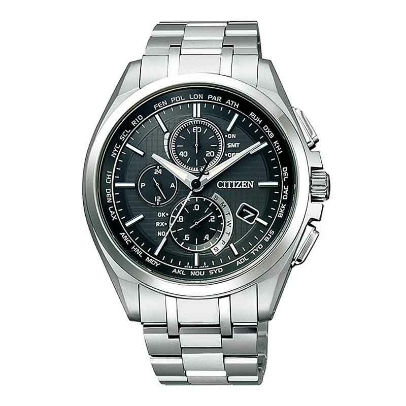 ATTESA Eco-Drive Radio Controlled Watch Direct Flight アテッサ エコ・ドライブ電波時計 ダイレクトフライト AT8040-57E