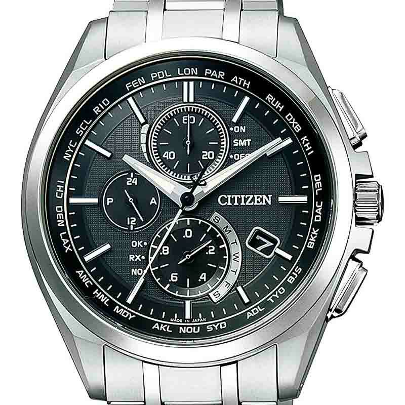 ATTESA Eco-Drive Radio Controlled Watch Direct Flight アテッサ  