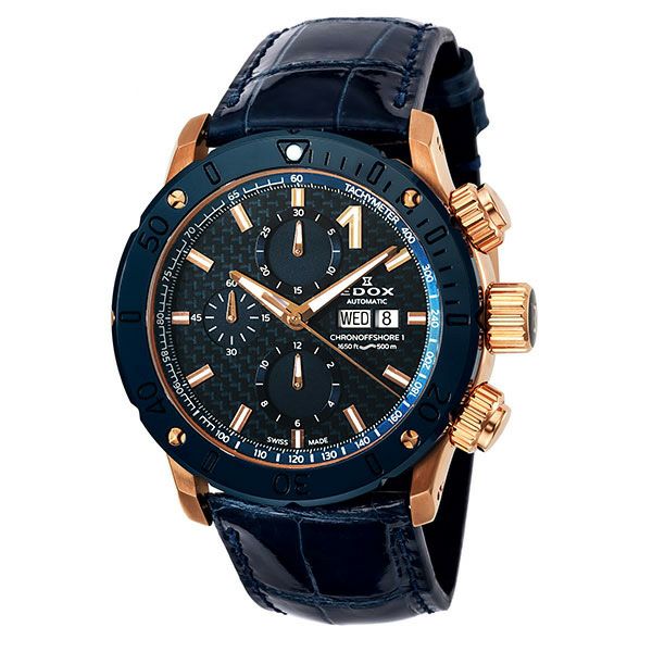EDOX CHRONOFFSHORE-1 CHRONOGRAPH AUTOMATIC エドックス クロノ 