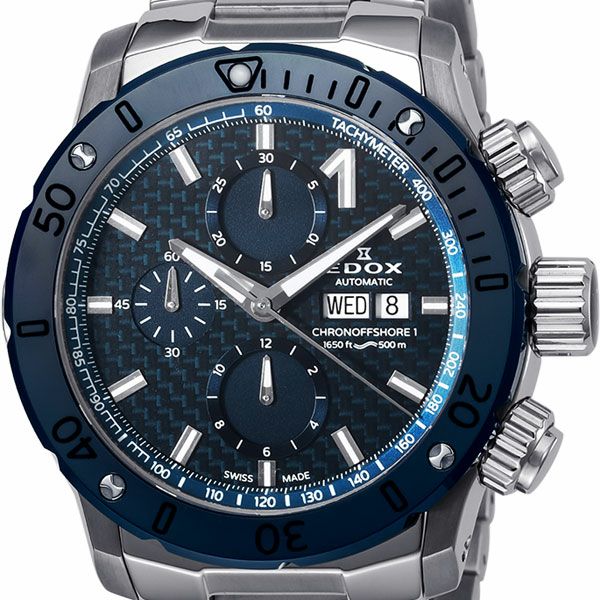 EDOX CHRONOFFSHORE-1 CHRONOGRAPH AUTOMATIC エドックス クロノ 