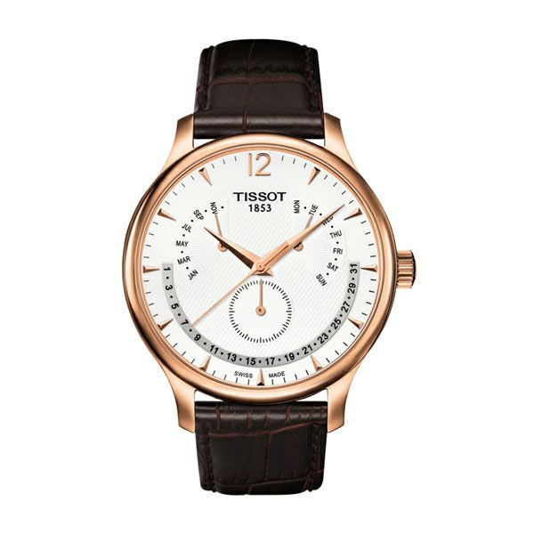 【TISSOT】 腕時計トラディション パーペチュアルカレンダームーブメントタイプ…クオーツ