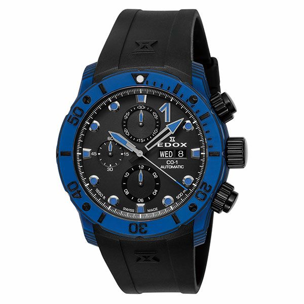 EDOX CHRONOFFSHORE-1 CARBON CHRONOGRAPH AUTOMATIC エドックス 