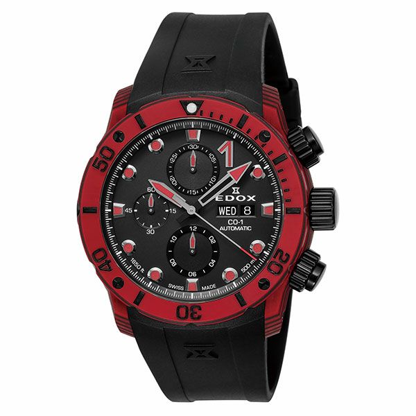EDOX CHRONOFFSHORE-1 CARBON CHRONOGRAPH AUTOMATIC エドックス 