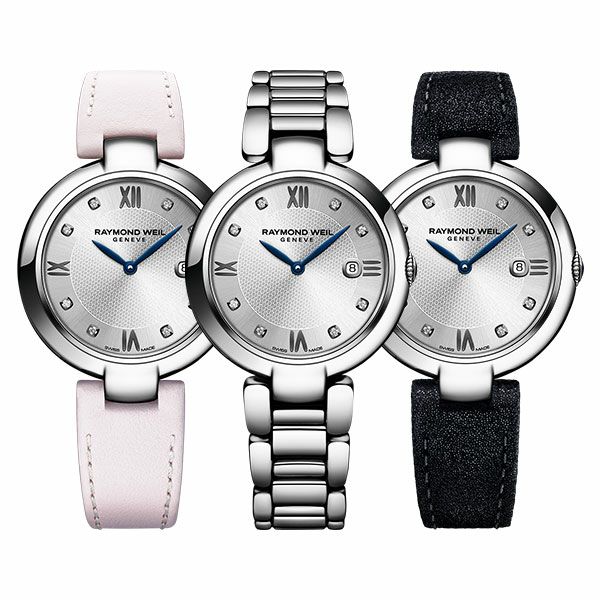 【稼働品】レイモンドウィル■レディースウォッチ 55 RAYMOND WEIL SHINE レイモンド ウェイル シャイン 1600-ST-RE695