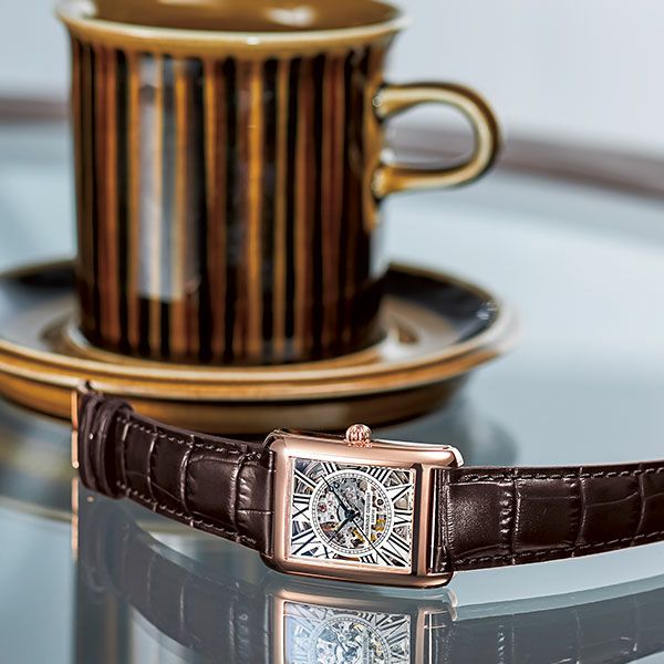 FREDERIQUE CONSTANT CLASSICS CARREE AUTOMATIC SKELETON フレデリック・コンスタント クラシック カレ オートマチック スケルトン FC-310SKT4S34