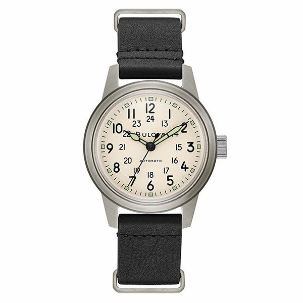 BULOVA MILITARY 絶版希少ブローバ ミリタリー 96B230 正常稼働品 美品