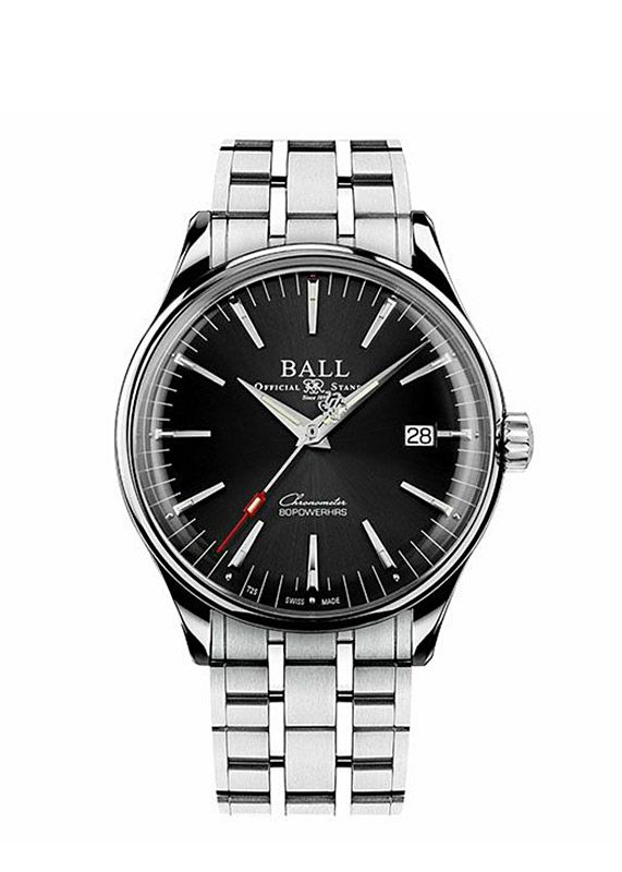 BALL Watch Trainmaster Manufacture 80 Hours ボールウォッチ トレインマスター マニュファクチュア80 NM3280D-S1CJ-BK