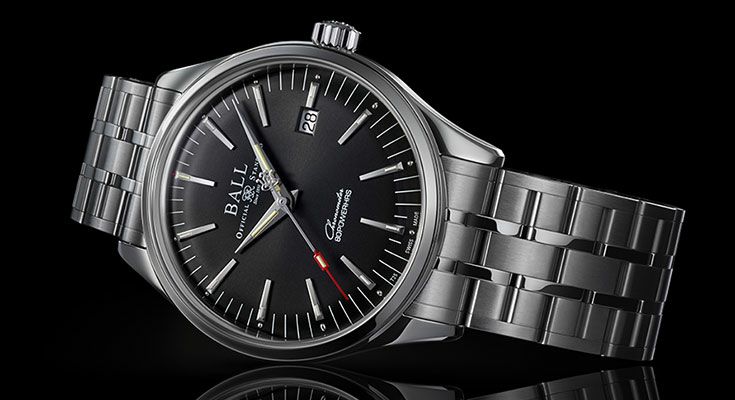 BALL Watch Trainmaster Manufacture 80 Hours ボールウォッチ トレインマスター マニュファクチュア80 NM3280D-S1CJ-BK