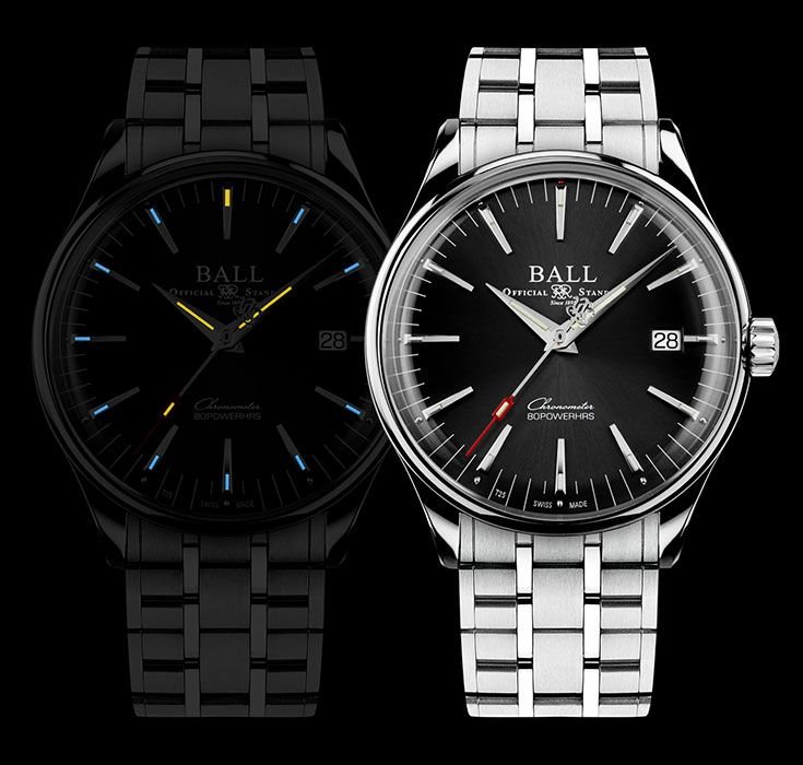 BALL Watch Trainmaster Manufacture 80 Hours ボールウォッチ トレインマスター マニュファクチュア80 NM3280D-S1CJ-BK