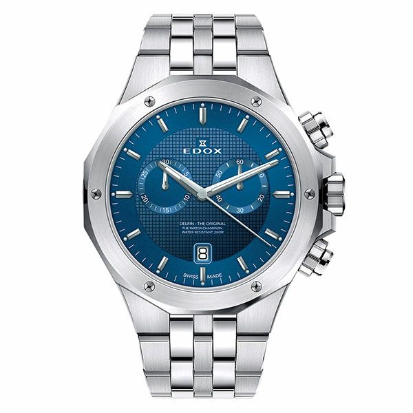 EDOX DELFIN THE ORIGINAL CHRONOGRAPH エドックス デルフィン 