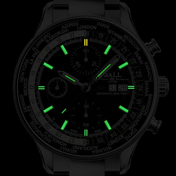 BALL WATCH NAVIGATOR WORLD TIME CHRONOGRAPH ボール ウォッチ BALL WATCH NAVIGATOR WORLD TIME CHRONOGRAPH ボール ウォッチ