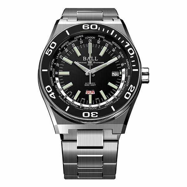 BALL WATCH WORLD TIME ボール ウォッチ ワールドタイム DG3032A-SJ-BKBK