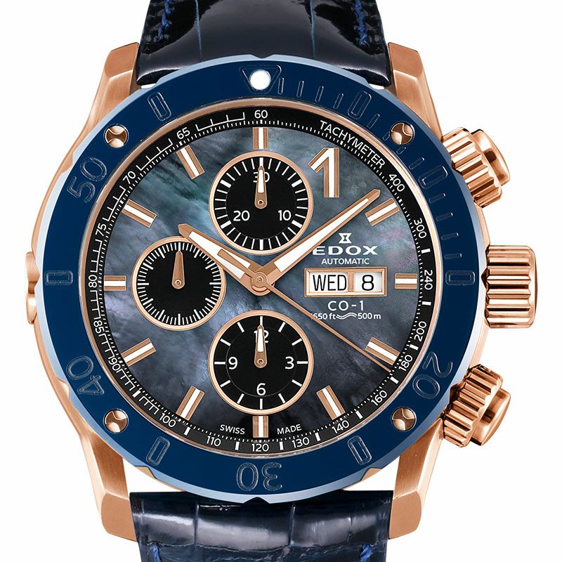 EDOX CHRONOFFSHORE-1 CHRONOGRAPH AUTOMATIC JAPAN LIMITED EDITION 