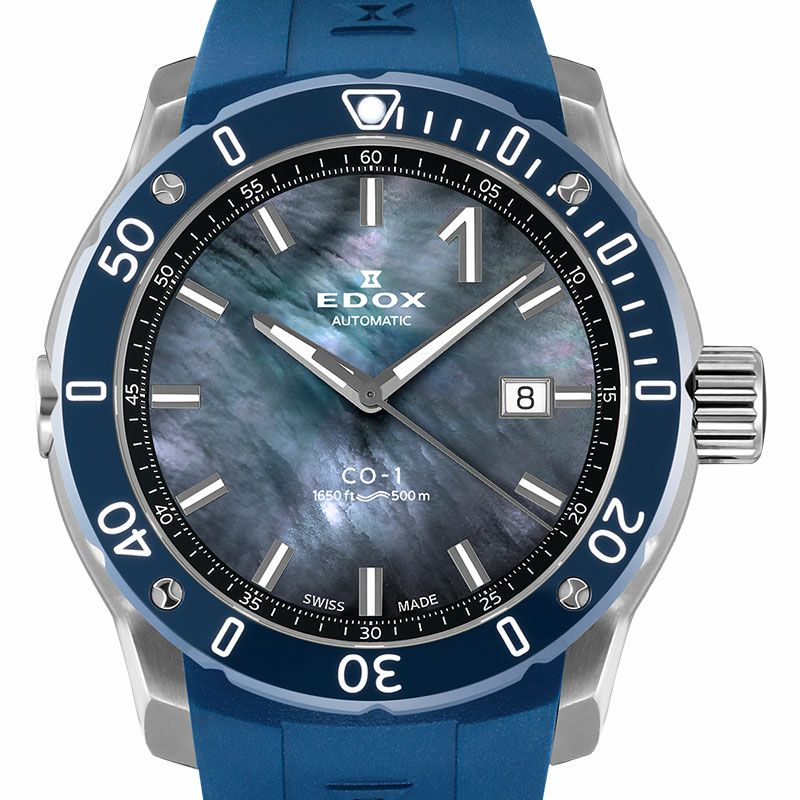 【正規】【限定】【自動巻き】【メンズ】【腕時計】EDOX CHRONOFFSHORE-1 Professional JAPAN Limited Edition エドックス クロノオフショア1 プロフェッショナル ジャパン リミテッド エディション 80099-3BU3-NANIN 時計・腕時計の通販