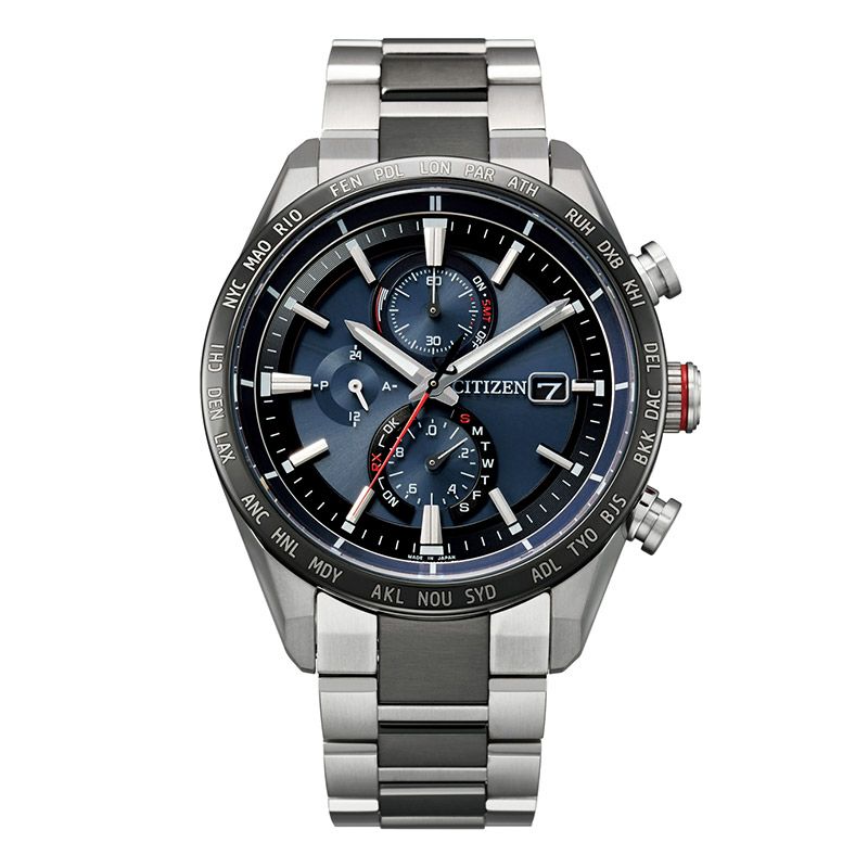 ATTESA Eco-Drive Radio Controlled Watch Direct Flight アテッサ エコ・ドライブ電波時計 ダイレクトフライト AT8186-51L