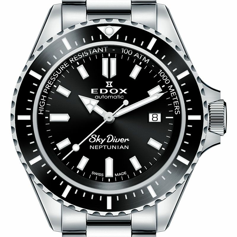 EDOX NEPTUNIAN AUTOMATIC エドックス ネプチュニアン オートマティック 80120-3NM-NIN