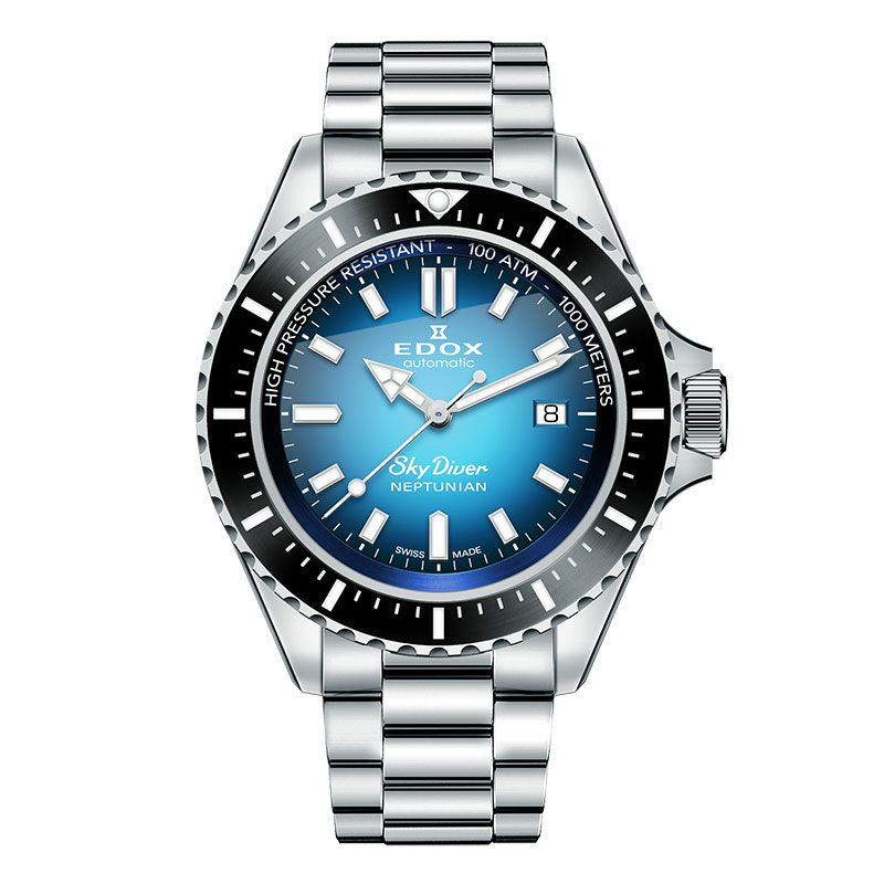 EDOX NEPTUNIAN AUTOMATIC エドックス ネプチュニアン オートマティック 80120-3NM-BUIDN