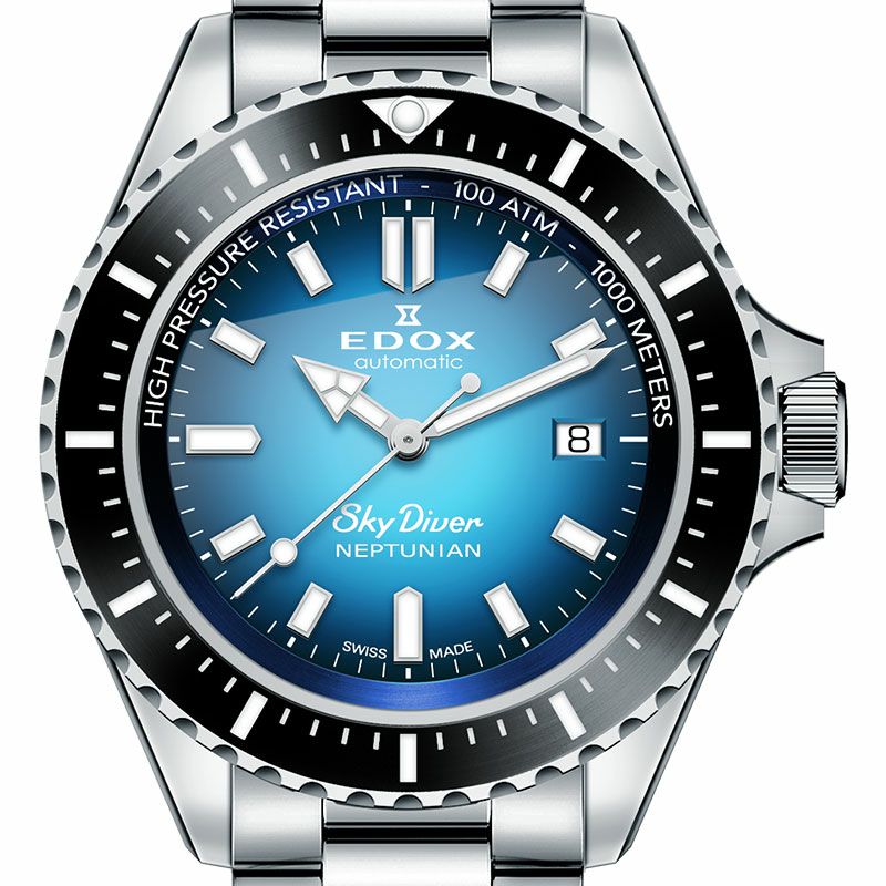 EDOX NEPTUNIAN AUTOMATIC エドックス ネプチュニアン オートマティック 80120-3NM-BUIDN