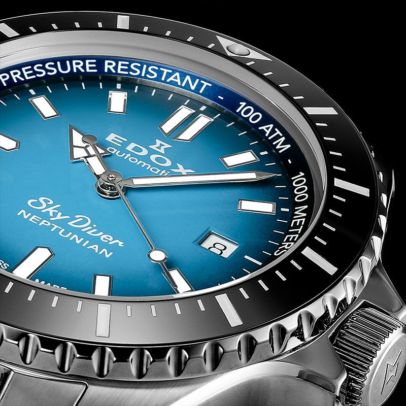 EDOX NEPTUNIAN AUTOMATIC エドックス ネプチュニアン オートマティック 80120-3NM-BUIDN