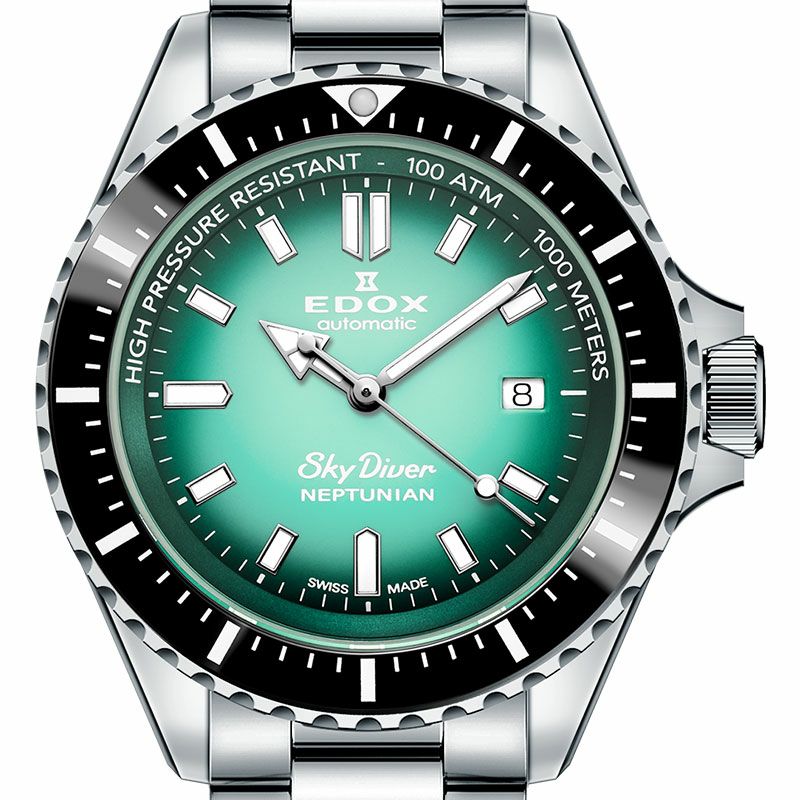 EDOX NEPTUNIAN AUTOMATIC エドックス ネプチュニアン オートマティック 80120-3NM-VDN