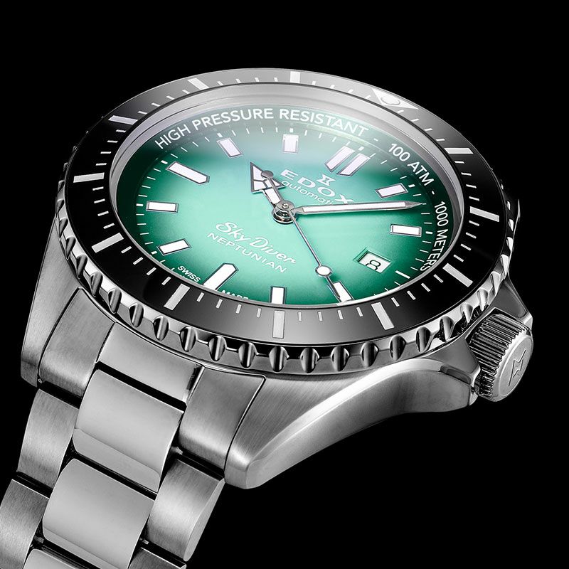 EDOX NEPTUNIAN AUTOMATIC エドックス ネプチュニアン オートマティック 80120-3NM-VDN